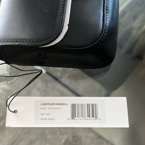 Loeffler Randall x Revolve Stefania Baguette Bag in Black NWT - Picture 13 of 14